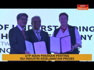 UTP main peranan penting isu industri keselamatan proses