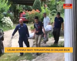 Lelaki ditemui mati tergantung di dalam bilik