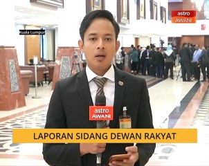Laporan sidang Dewan Rakyat 26 November