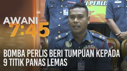 Bomba Perlis beri tumpuan kepada 9 titik panas lemas
