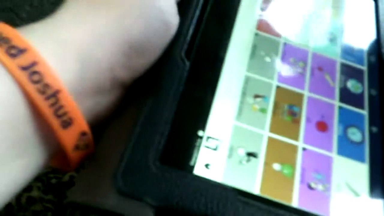 Adult with Autism having  an argument using coughdrop AAC