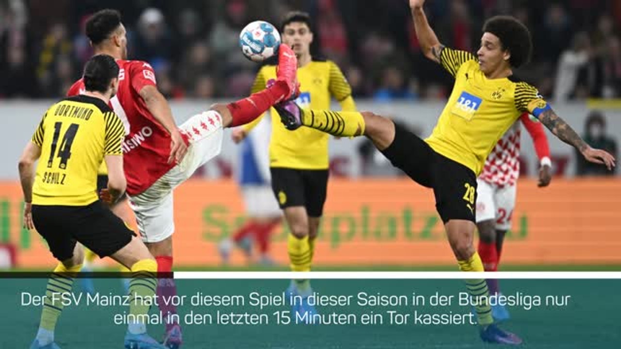 Fakten-Report: BVB mit 1:0-Arbeitssieg bei Mainz 05