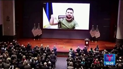 Volodímir Zelenski reitera su llamado para cerrar el espacio aéreo