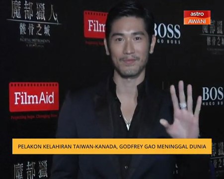 Pelakon kelahiran Taiwan-Kanada, Godfrey Gao meninggal dunia