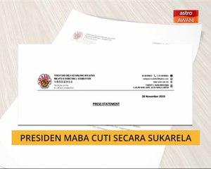 Presiden MABA cuti secara sukarela