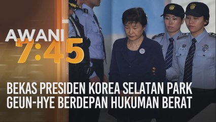 Bekas Presiden Korea Selatan Park Geun-Hye berdepan hukuman berat