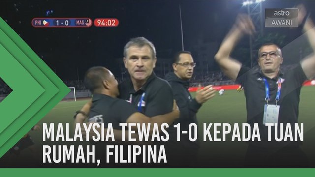 Sukan SEA 2019: Malaysia tewas kepada tuan rumah | Filipina 1 - 0 Malaysia