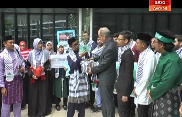 ABIM serah memorandum tuntut keadilan Palestin