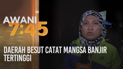 Daerah Besut catat mangsa banjir tertinggi