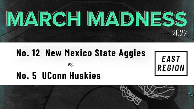 New Mexico State Aggies Vs. UConn Huskies: NCAA Tournament Odds, Stats, Trends
