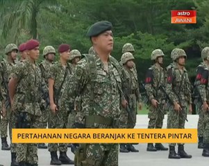 Pertahanan negara beranjak ke tentera pintar