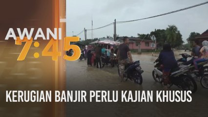 Kerugian banjir perlu kajian khusus