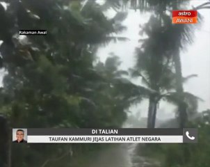 Sukan SEA 2019: Taufan Kammuri jejas latihan atlet negara