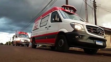 Idoso em parada cardiorrespiratória é atendido pelo Samu