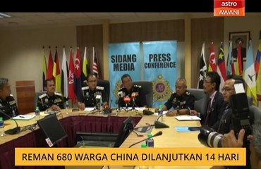 Reman 680 warga China dilanjutkan 14 hari