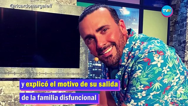 Ricardo Margaleff se despide del programa 'Me Caigo de Risa'