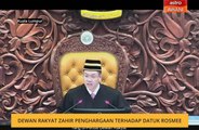 Dewan Rakyat zahir penghargaan terhadap Datuk Rosmee