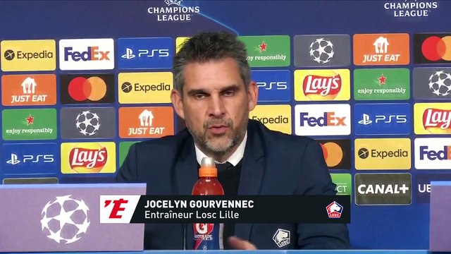 Gourvennec : «On ne méritait pas de perdre le match» - Foot - C1 - Lille