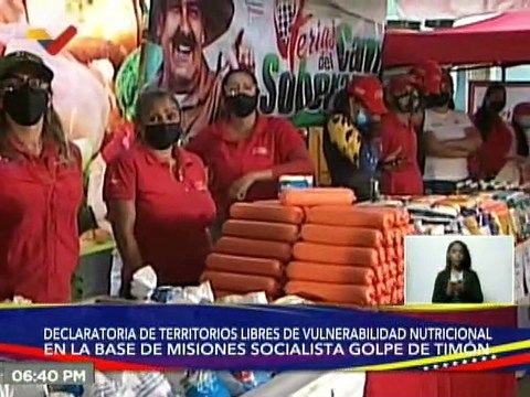 Declaran Base de Misiones Socialista Golpe de Timón territorio libre de vulnerabilidad nutricional