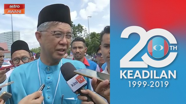 Kongres Nasional Keadilan 2019: Bukan boikot - Tian Chua