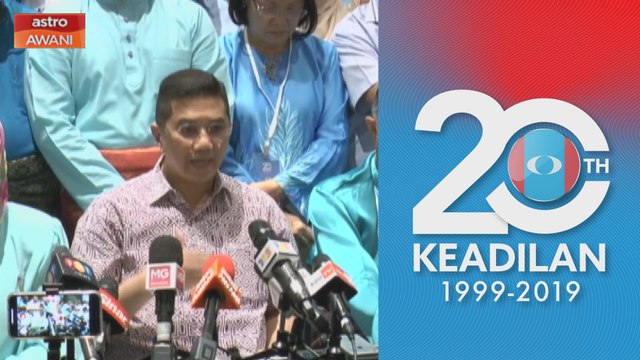 Kongres Nasional Keadilan 2019: Azmin kecewa Anwar langgar perjanjian