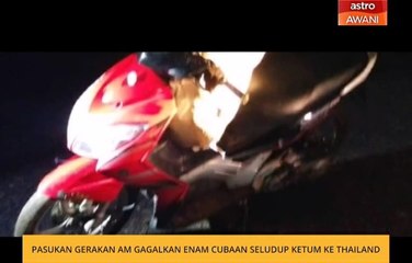 Pasukan Gerakan Am gagalkan enam cubaan seludup ketum ke Thailand