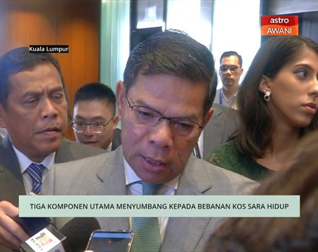 Niaga AWANI: Tiga komponen utama menyumbang kepada bebanan kos sara hidup