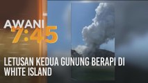 Letusan kedua gunung berapi di White Island