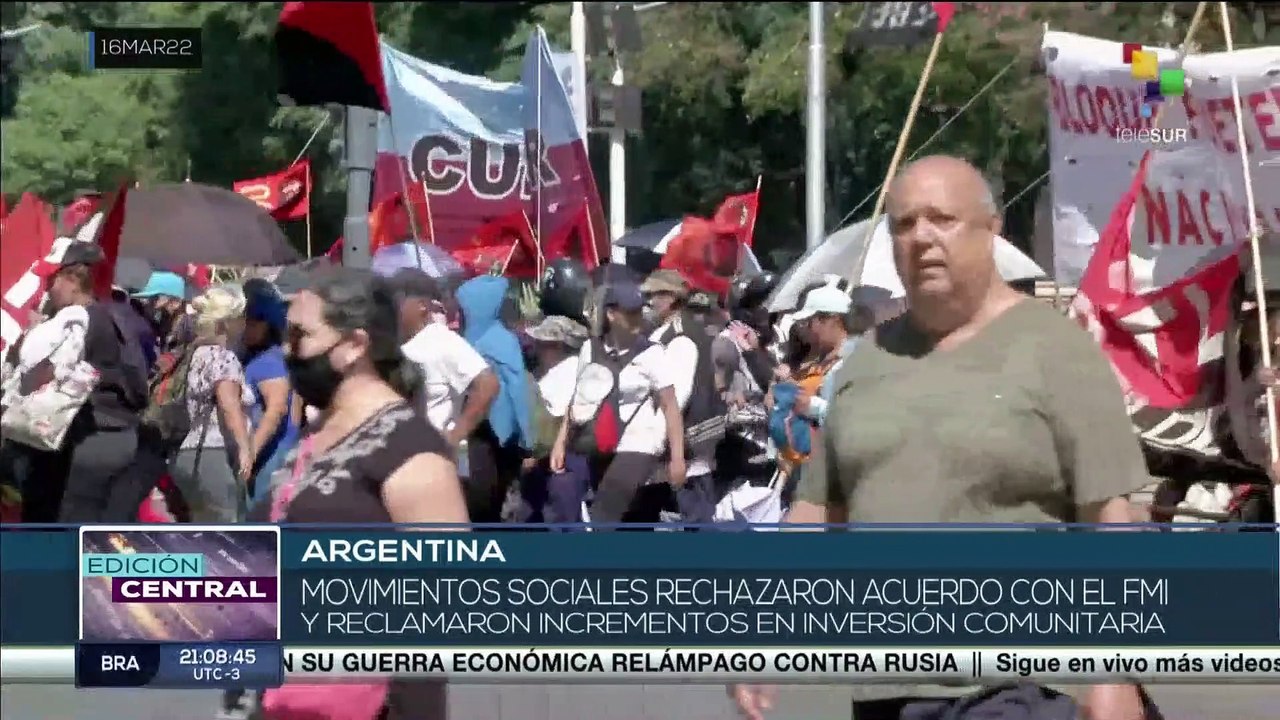Gobierno de Argentina trabaja por lograr planes sociales y trabajo correctamente remunerado