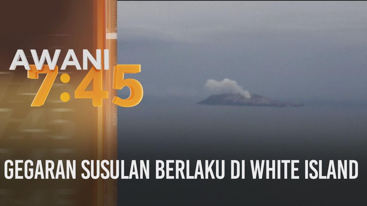 Gegaran susulan berlaku di White Island