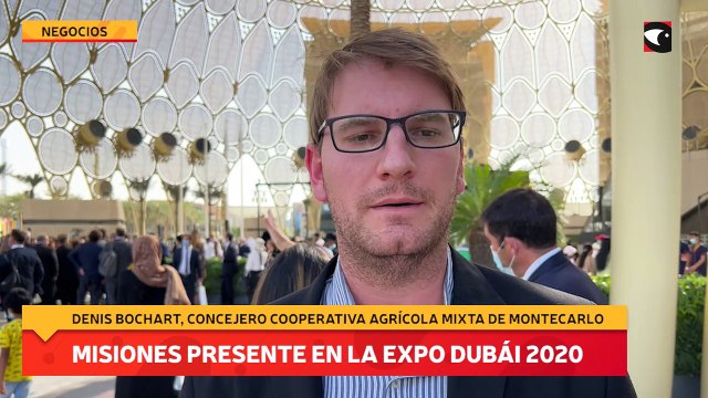 Misiones presente en la Expo Dubái 2020