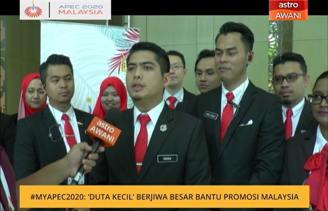 #MYAPEC2020: 'Duta kecil' berjiwa besar bantu promosi Malaysia