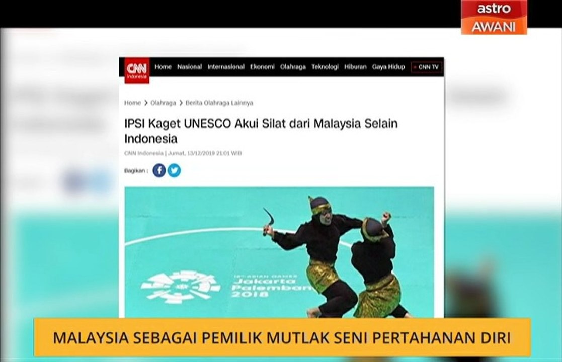 Malaysia sebagai pemilik mutlak seni pertahanan...