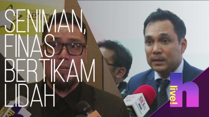 h Live! - Pengerusi Seniman dan Finas bertikam lidah