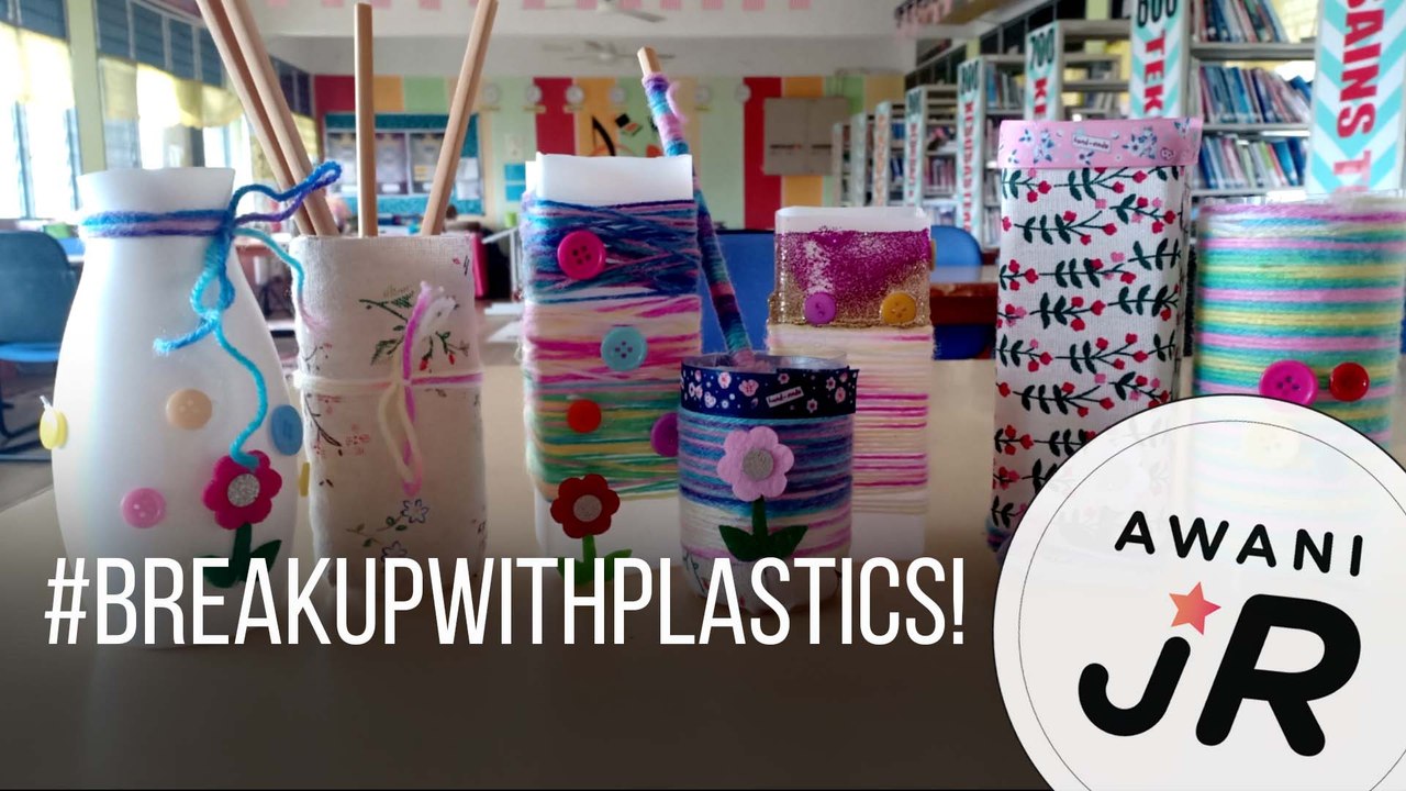 #AWANIJr: #BreakUpWithPlastics!