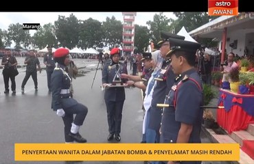 Penyertaan wanita dalam Jabatan Bomba & Penyelamat masih rendah