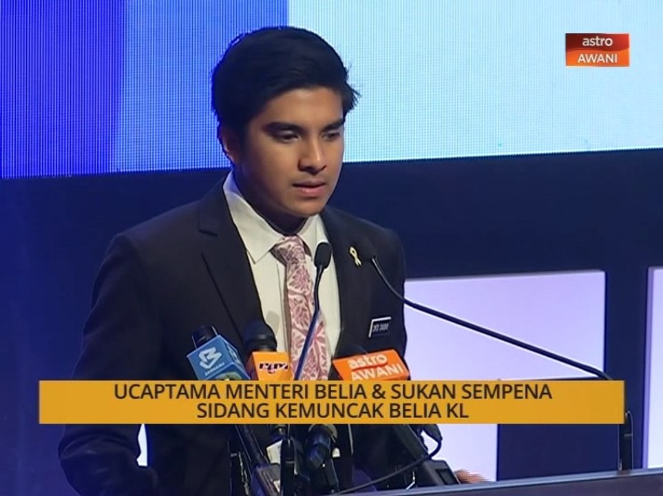 Buletin AWANI Khas: Ucaptama Menteri Belia & Su...
