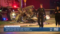 PD: Speed likely factor in crash that killed teen, 3 others injured near 36th St and Indian School Rd