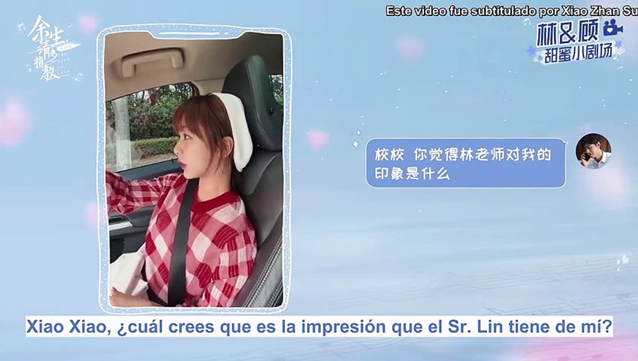 [SUB ESPAÑOL] 220316 The Oath of Love weibo update con Xiao Zhan -  EP 03 EXTRA - Zhi Xiao version