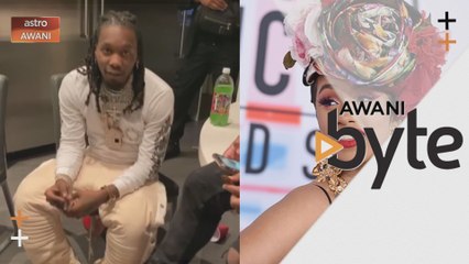 #AWANIByte: Cardi B buat kejutan untuk suaminya sempena hari jadi