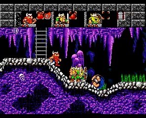 The Lost Vikings online multiplayer - megadrive