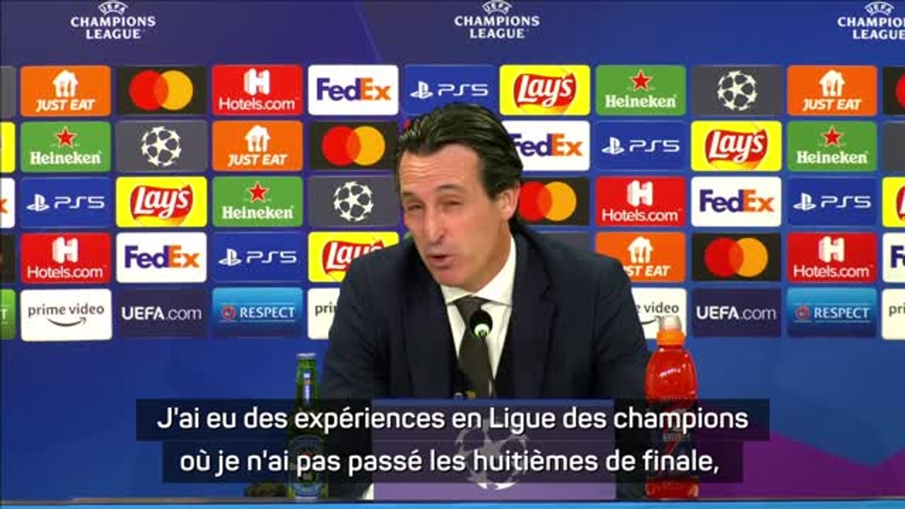 8es - Emery: "J’aime la Ligue Europa mais je veux aussi profiter de la Ligue des Champions !"