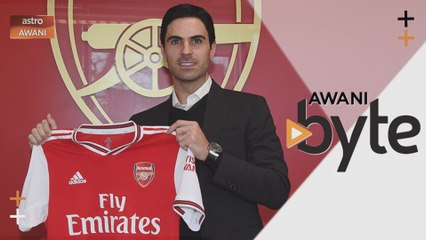 #AWANIByte: Mikel Arteta ketua jurulatih Arsenal baharu