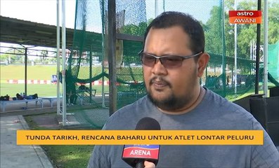 Tunda tarikh, rencana baharu untuk atlet lontar peluru
