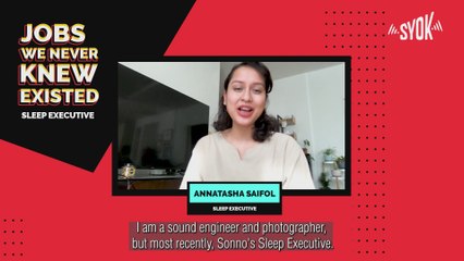 Jobs We Never Knew Existed!: Sonno's Sleep Executive