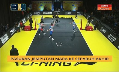 Pasukan jemputan mara ke separuh akhir
