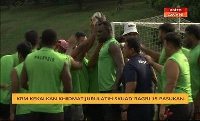 KRM kekalkan khidmat jurulatih skuad ragbi 15 pasukan