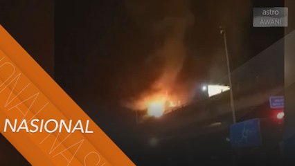 Bas henti-henti Rapid KL terbakar