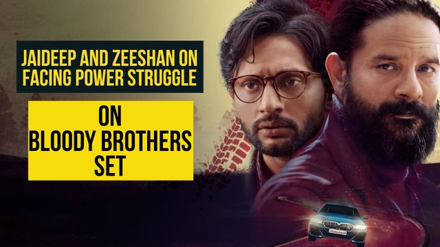Bloody Brothers Jaideep Ahlawat and Zeeshan Ayyub on power struggle on set: 'We had a chemistry right from the start'