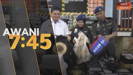 Sindiket jual barang mewah tiruan di hotel tumpas